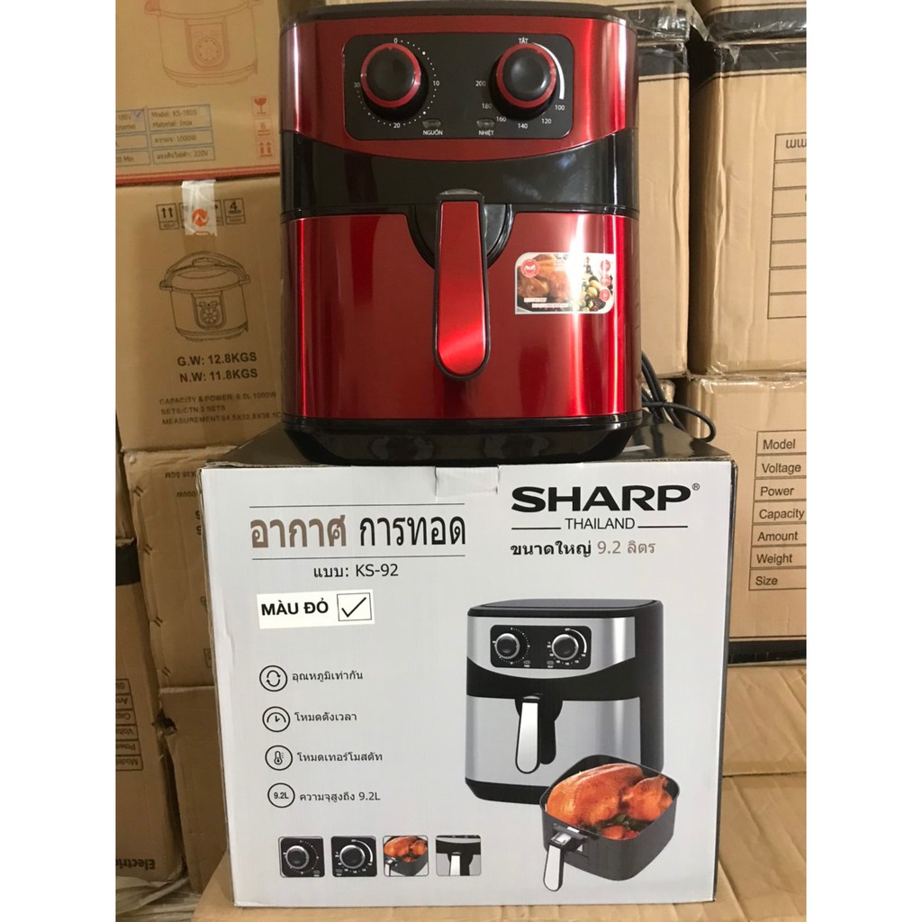 Nồi Chiên Không Dầu Sharp KS92 9.2 Lít