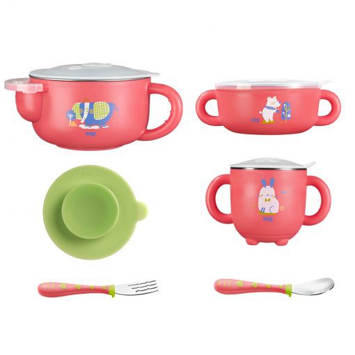 CHÍNH HÃNG - BỘ BÁT ĂN DẶM SET 5 AAG HÀN QUỐC