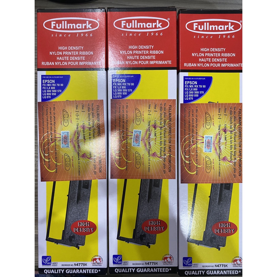 RIBON FULLMARK EPSON LQ 300/500/800/850/870/LX 800