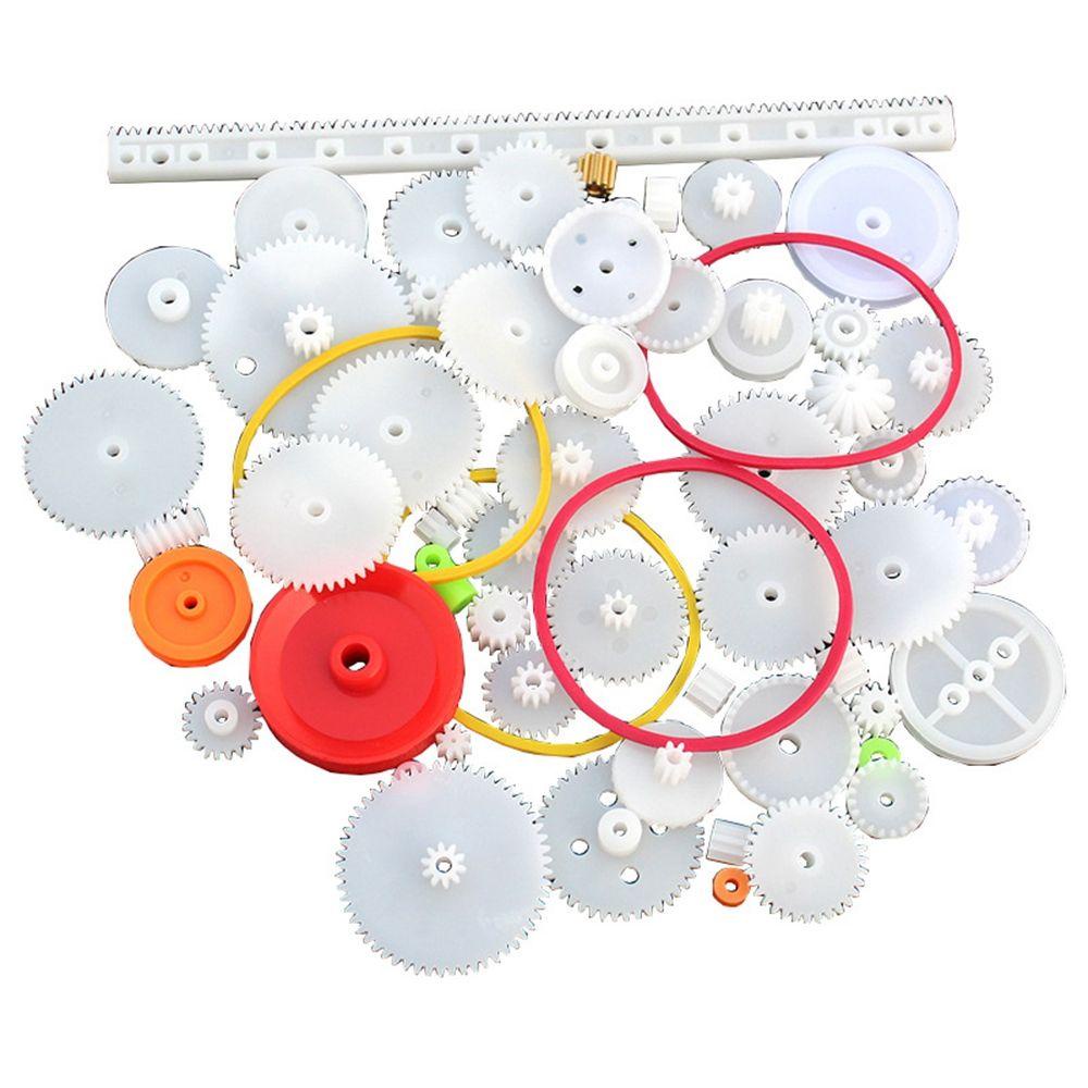 Set 1 / 60 Bánh Răng Nhựa Đồ Chơi Cho Bé