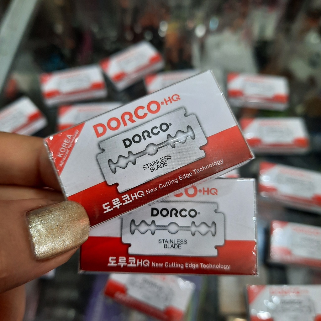 1 hộp lưỡi lam DORCO HQ đỏ