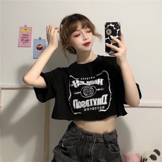 ÁO CROPTOP 2 MÀU ĐEN TRẮNG CÁ TÍNH [ Video Ảnh Thật ]