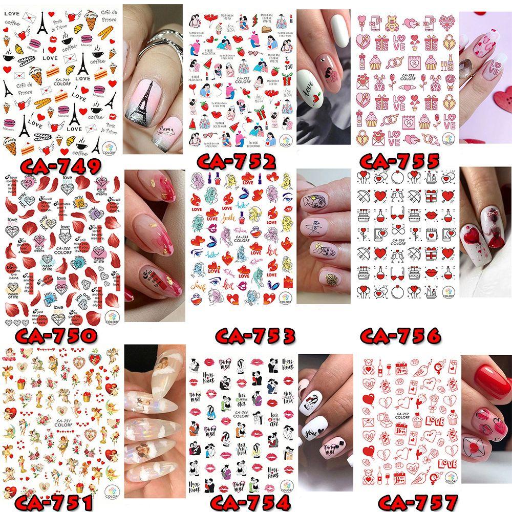 JUNE Sticker Dán Móng Nghệ Thuật