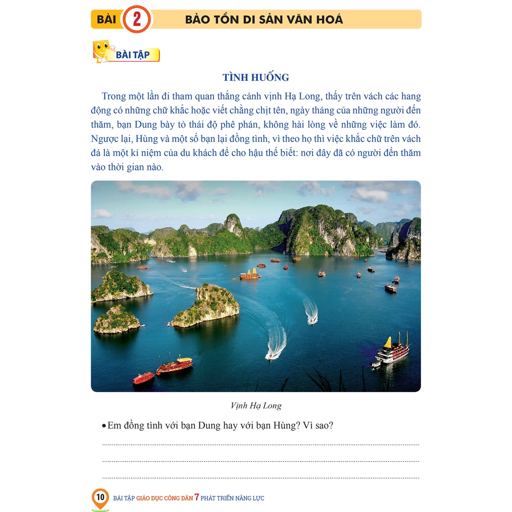Sách – Bài tập Giáo Dục Công Dân 7 phát triển năng lực