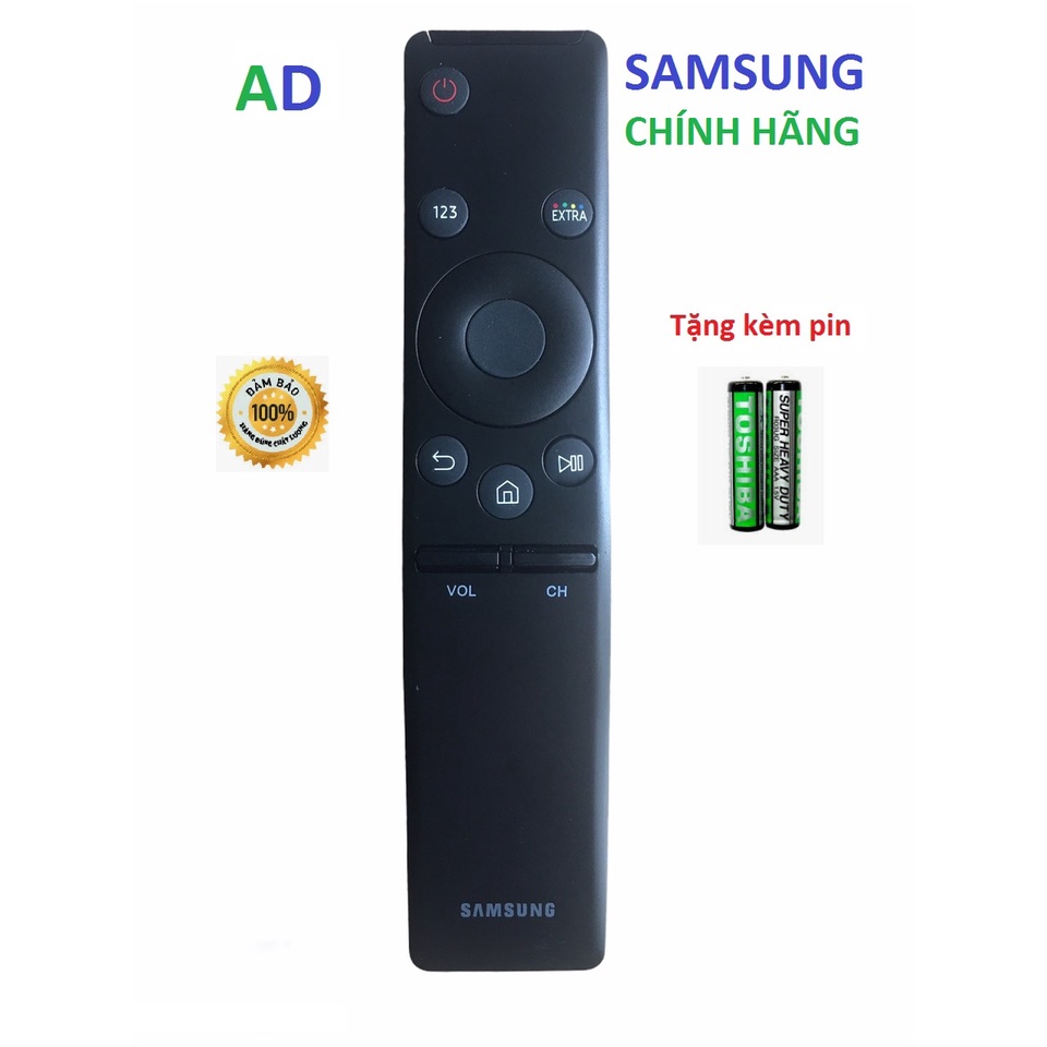 Điều khiển tivi Samsung SMART 4K ULTRA HDTV dòngK5500, KU6000, KU6100, K6300, dòng MUvà những đời tivi tương tự