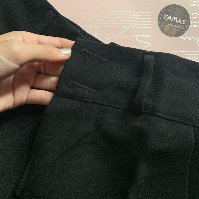 Quần tây ống rộng culottes,có clip thật inb lựa kiểu (3 loại :1 cúc,2 cúc ,khóa kéo) | BigBuy360 - bigbuy360.vn