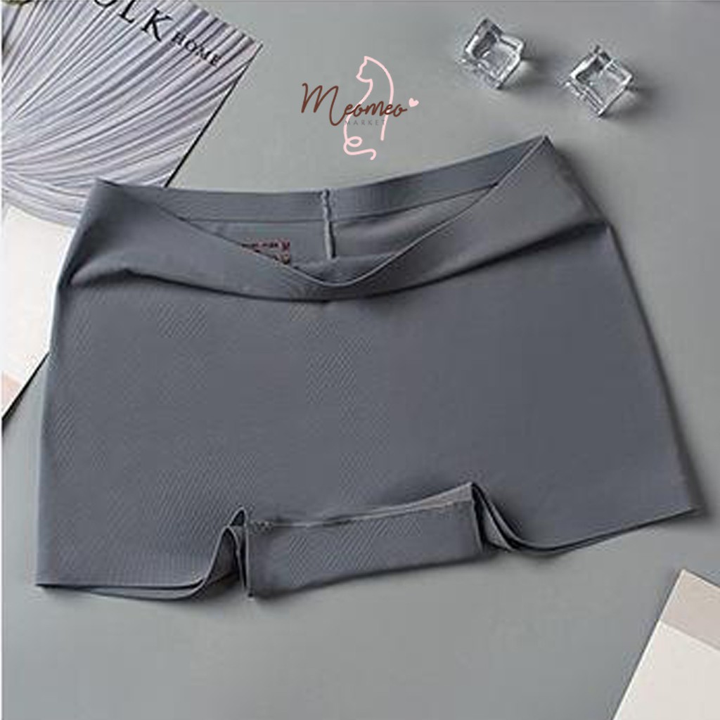 Quần Lót Đùi Nữ Không Viền - Quần Chíp Đùi Mặc Trong Váy Chất Cotton Lụa Kháng Khuẩn Siêu Mỏng Siêu Mịn [BINO] | BigBuy360 - bigbuy360.vn