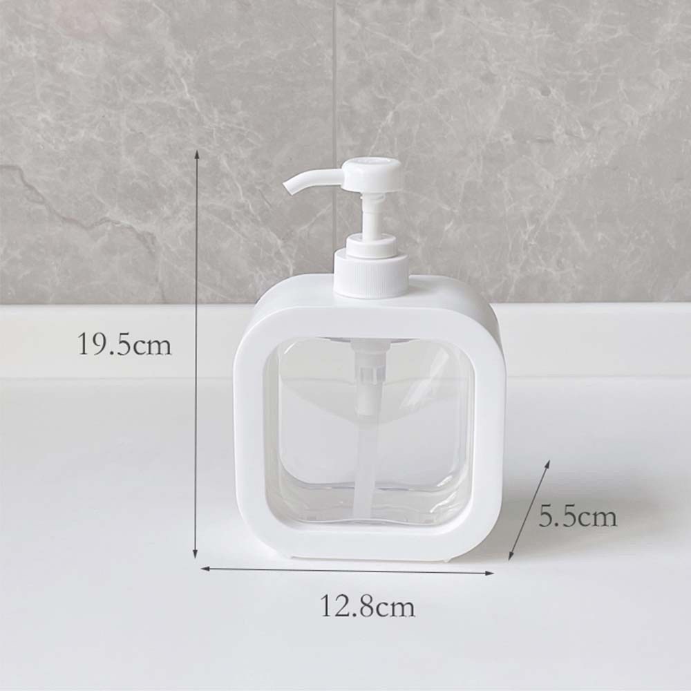Sữa tắm Dropping Bottle 500ml Press Bottle Thiết kế của Nhật Bản Lotion công suất lớn Dropping Bottle Hand Lotion Replacement Bottle