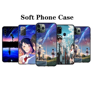 Ốp điện thoại silicon TPU mềm hình anime InuYasha Your Name cho OPPO A16 A16S A54S A53S A55 4G 5G A56 XF18

