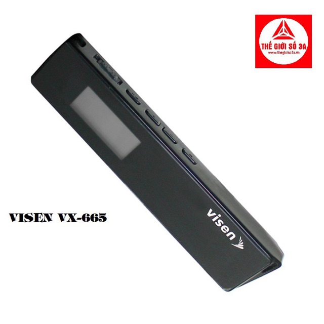 MÁY GHI ÂM VISEN VX-665 16G- BẢO HÀNH CHÍNH HÃNG 2 NĂM