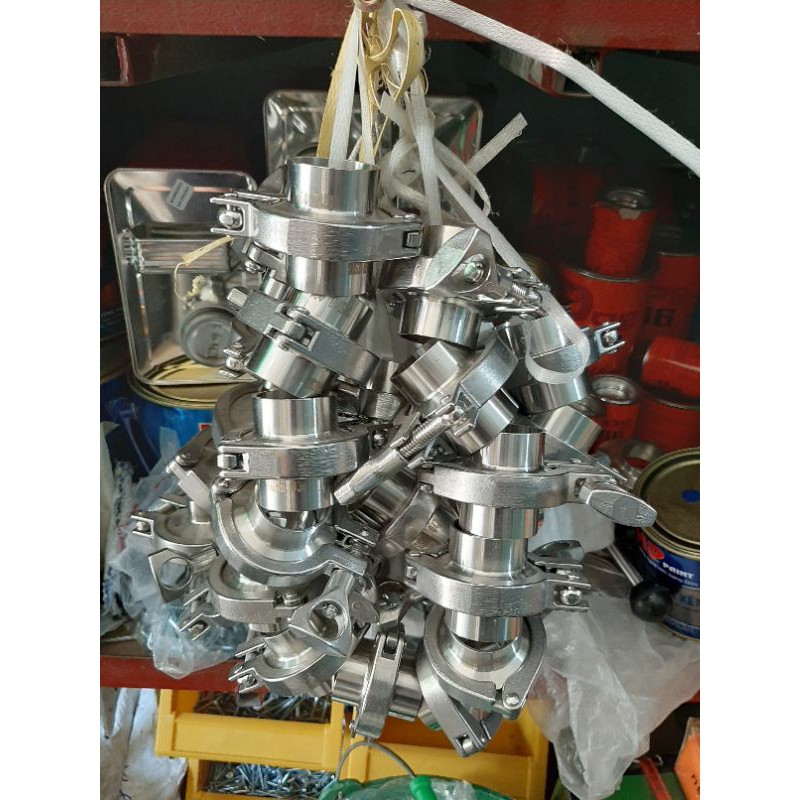 Khớp nối nhanh inox - cùm Clamp