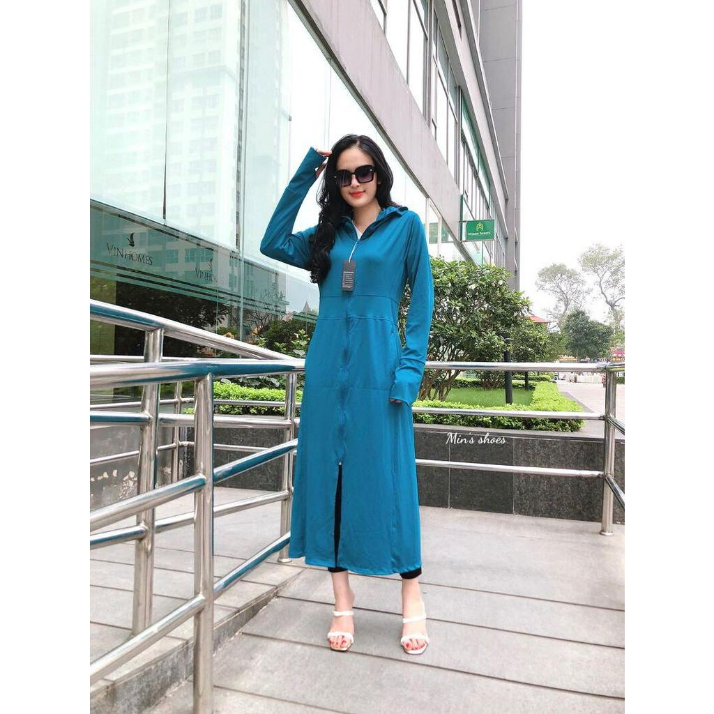 Min's Shoes - Áo Chống Nắng Dáng Dài Hai Lớp Áo 334