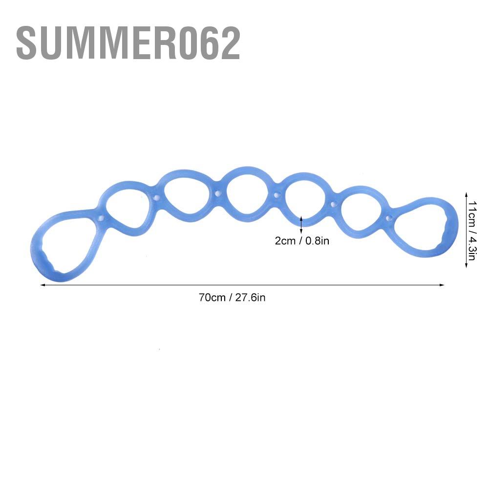 Summer062 Multifunction Fitness Yoga Rope Band Leg Stretch Belt Exercise Sports Strap