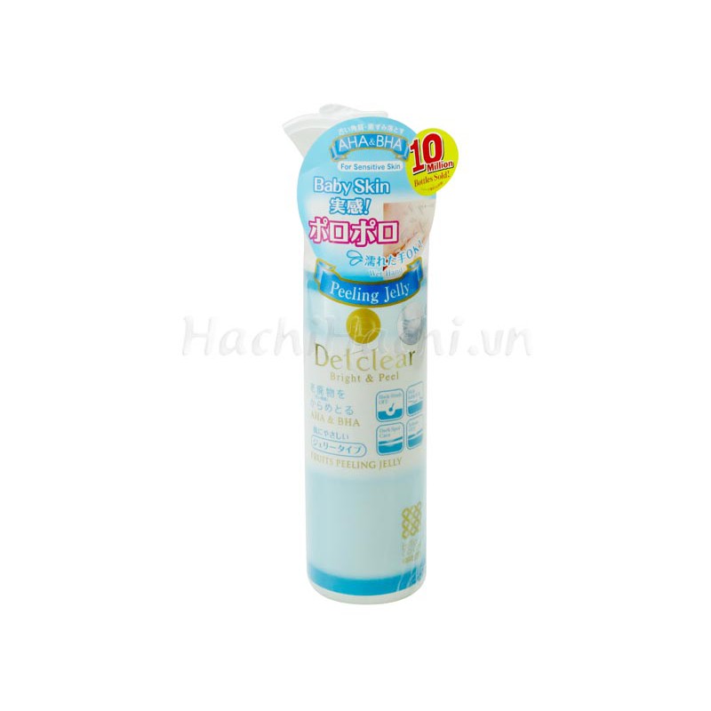 GEL TẨY TẾ BÀO CHẾT DETCLEAR MEISHOKU 180ML KHÔNG MÙI - Hachi Hachi Japan Shop