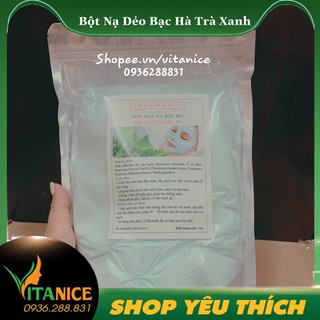 Bột Bạc Hà Trà Xanh Giảm Sưng Cho Spa