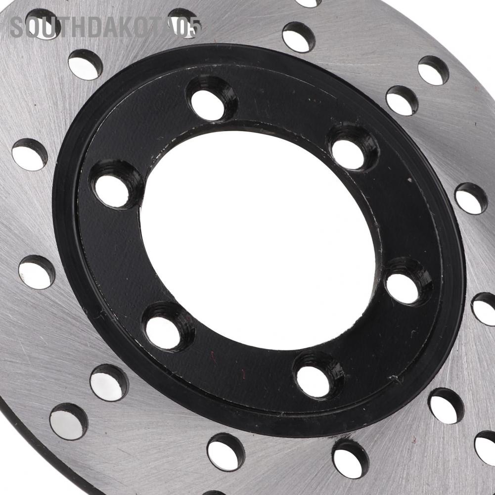 Southdakota051 130mm Front Brake Caliper Disc Rotor Metal Alloy Wearproof for 125cc 150cc Quad Dirt Bike ATV