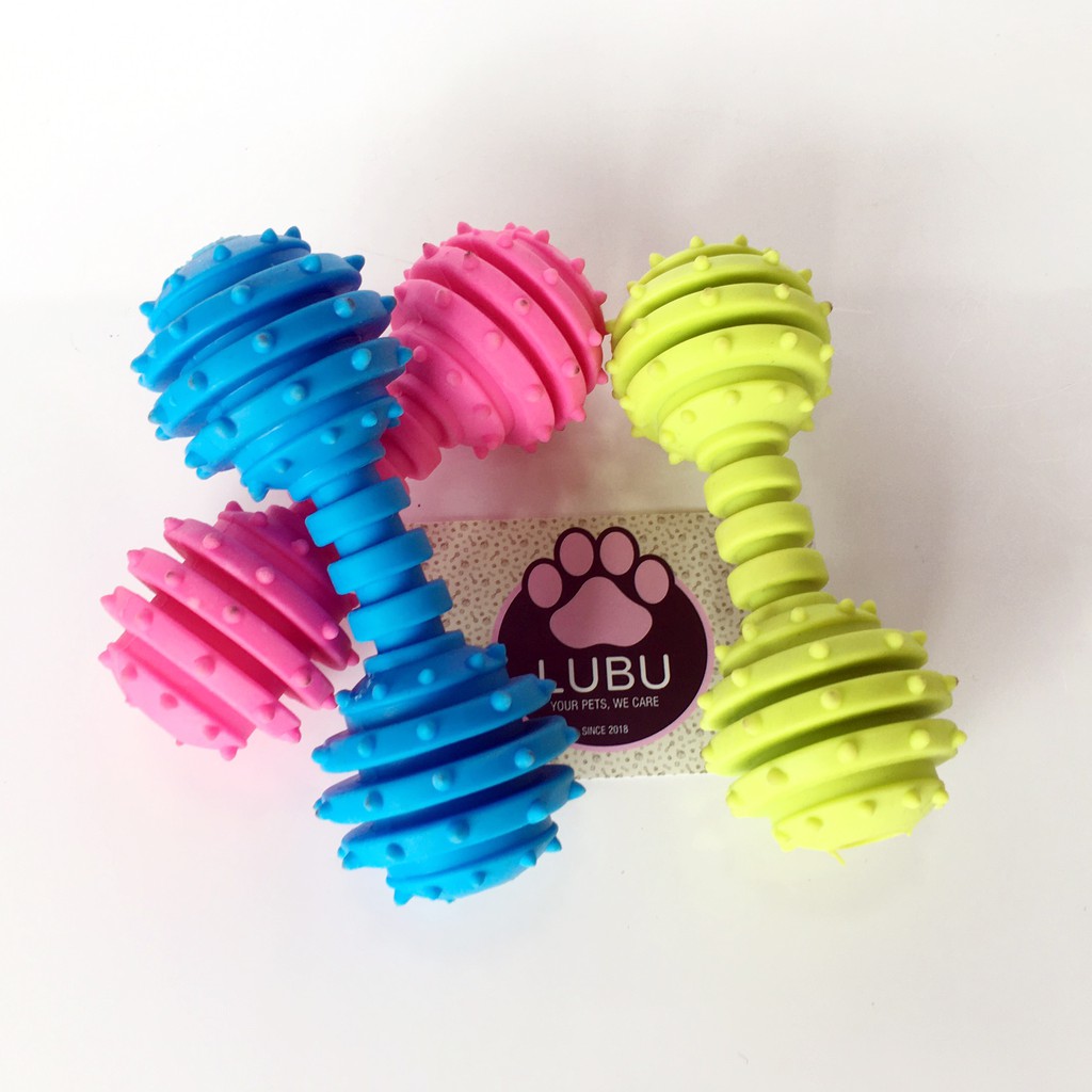 Tạ đồ chơi cao su cho cún