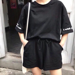 Bộ nữ da cá form rộng