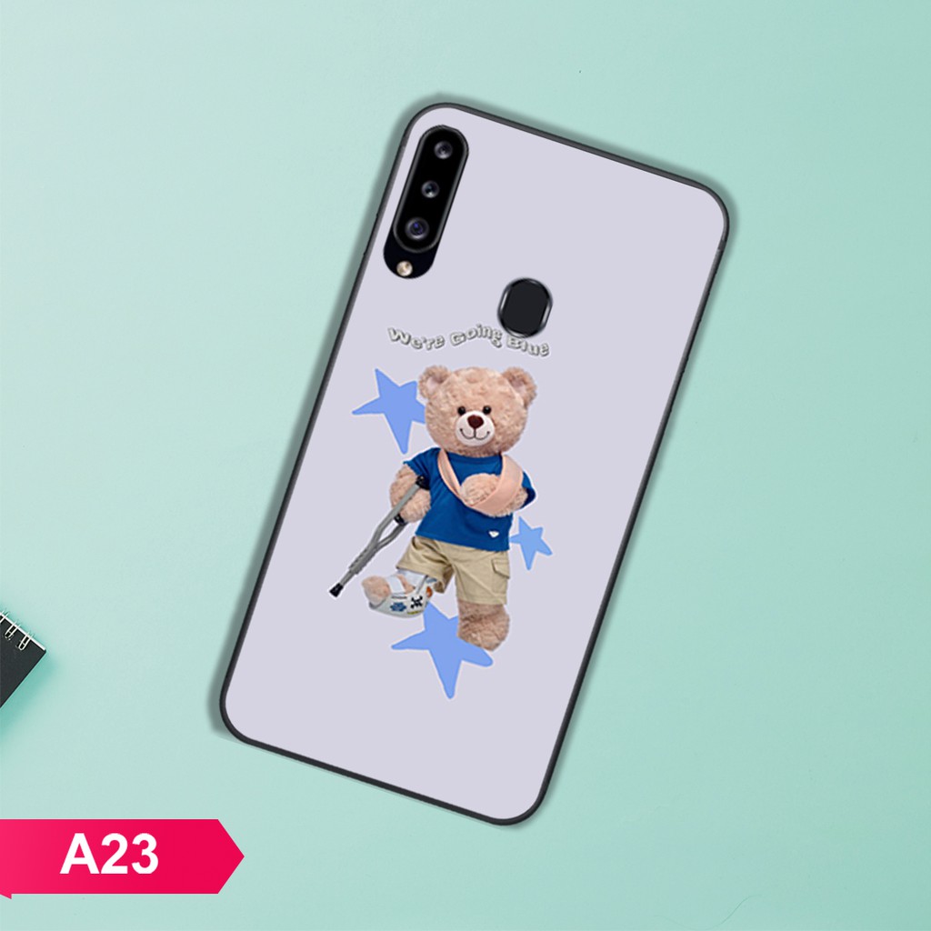 Ốp lưng điện thoại Samsung A10S/A20/A20S/A30 In hình mẫu GẤU BEER SIÊU CUTE