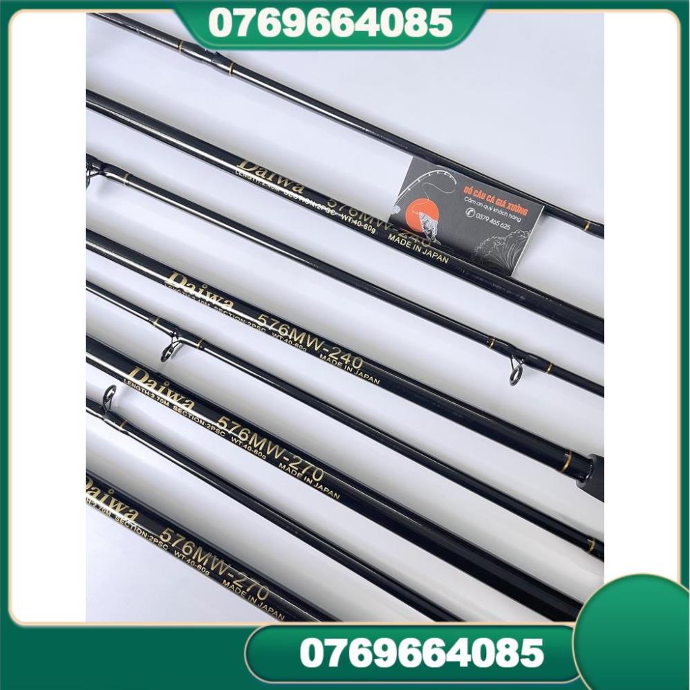 Cần Câu 2 khúc DAIWA 576 MW Huyền Thoại Tải cá 10kg -Đ𝗢̂̀𝗖𝗔̂𝗨 𝟮𝟭𝟰
