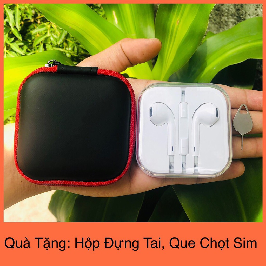 [CHÍNH HÃNG] Tai Nghe iPhone 6 / 6s Plus Zin Máy NEW 100% - Tặng Kèm Hộp Đựng Cao Cấp + Que Chọt Sim Chính Hãng