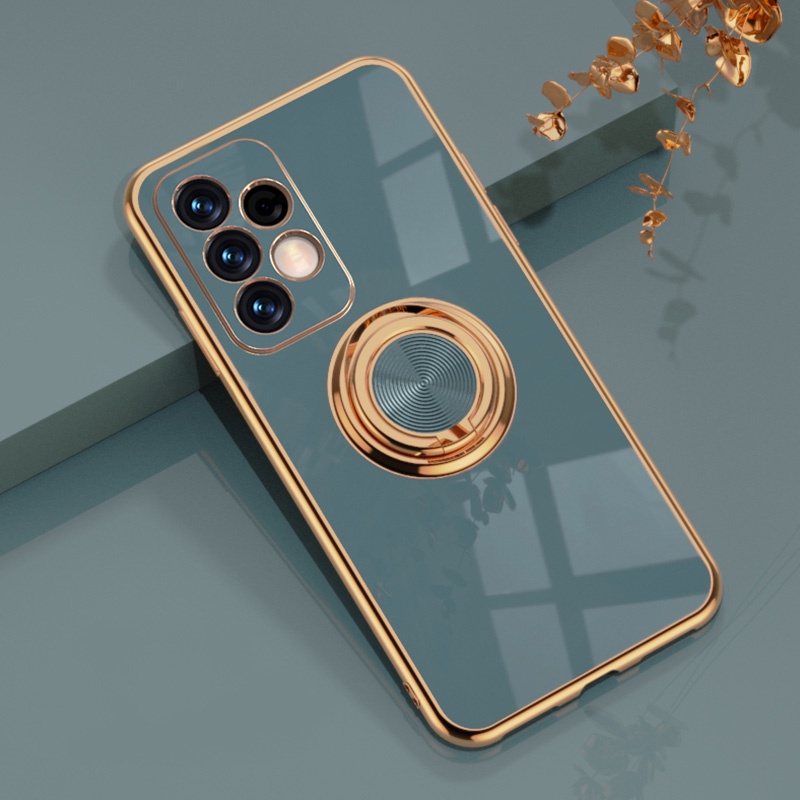 Ốp Điện Thoại Silicone Chống Sốc Có Vòng Nhẫn Cho Samsung Galaxy A52S A52 A72 A32 A13 A33 A53 A73 5G