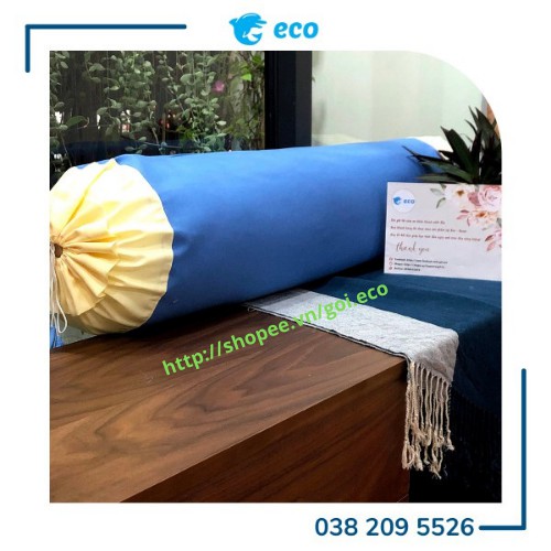 Vỏ gối ôm Eco chất liệu Satin nhiều màu kích thước 35x100cm