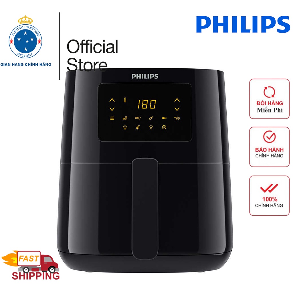 Nồi chiên không dầu điện tử Philips HD9252 thay thế cho HD9220 HD9216 HD9218 HD9200