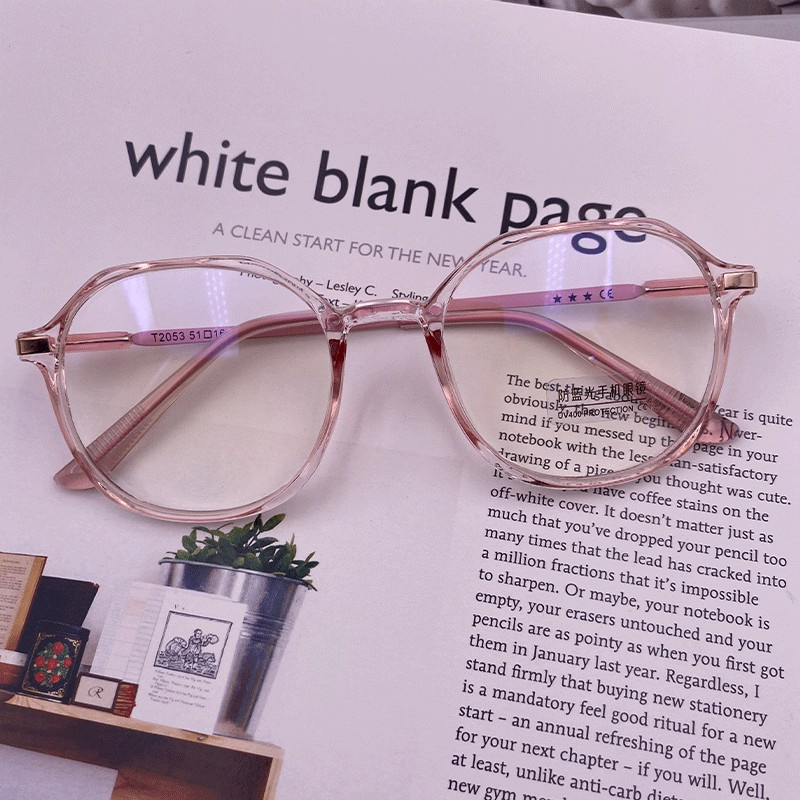 Mắt Kính Gọng Tròn Chống Ánh Sáng Xanh Thời Trang Cho Nữ | BigBuy360 - bigbuy360.vn