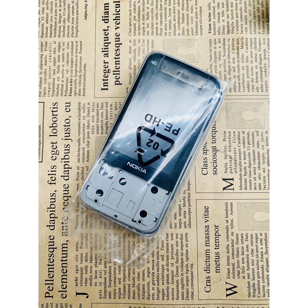 Vỏ Linh Kiện thay thế cho Nokia N81 - Đủ nút không bao gồm Phím.
