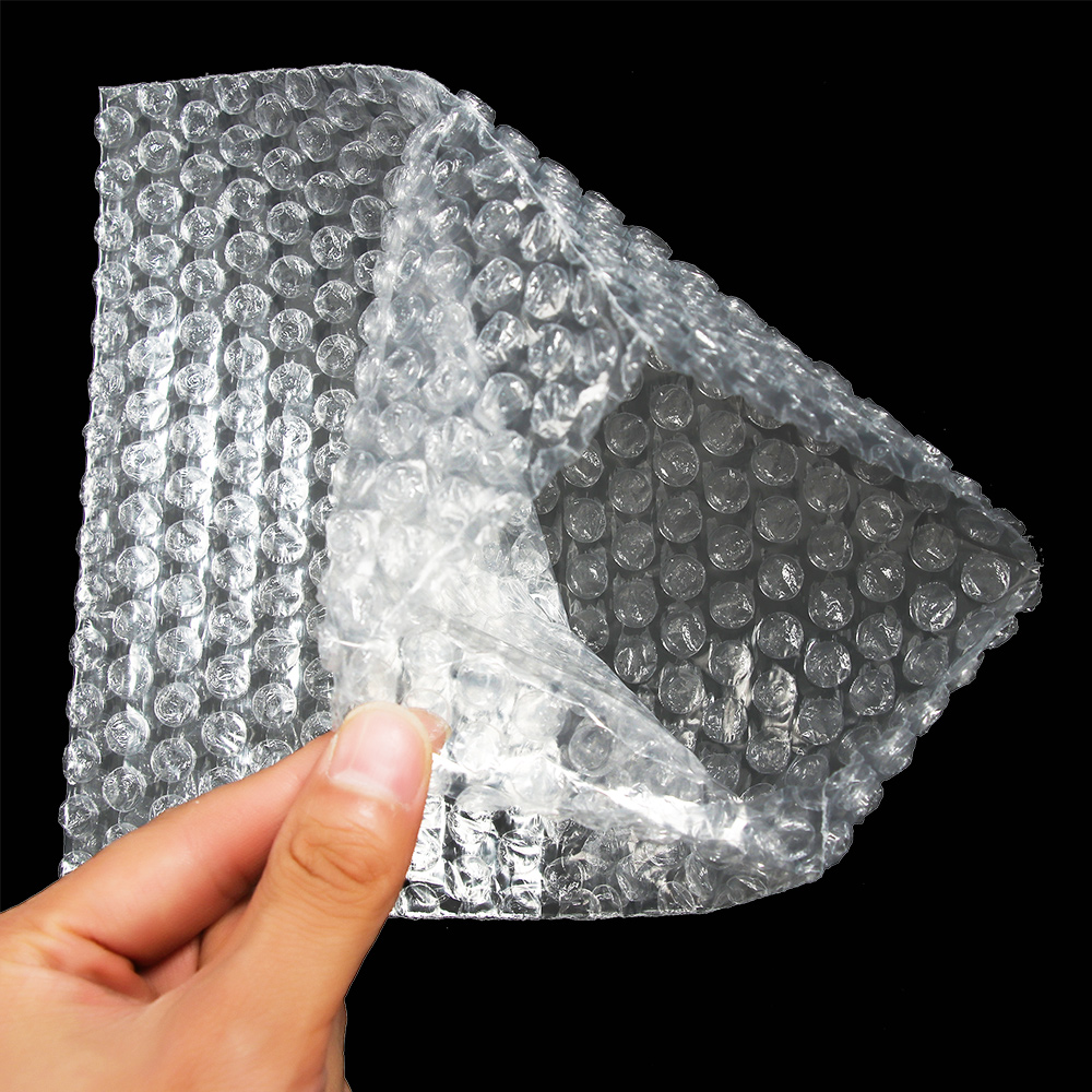 Bộ 50 túi màng bong bóng xốp PE trong suốt trắng đóng gói bảo vệ đồ dùng chống sốc có 6 kích cỡ