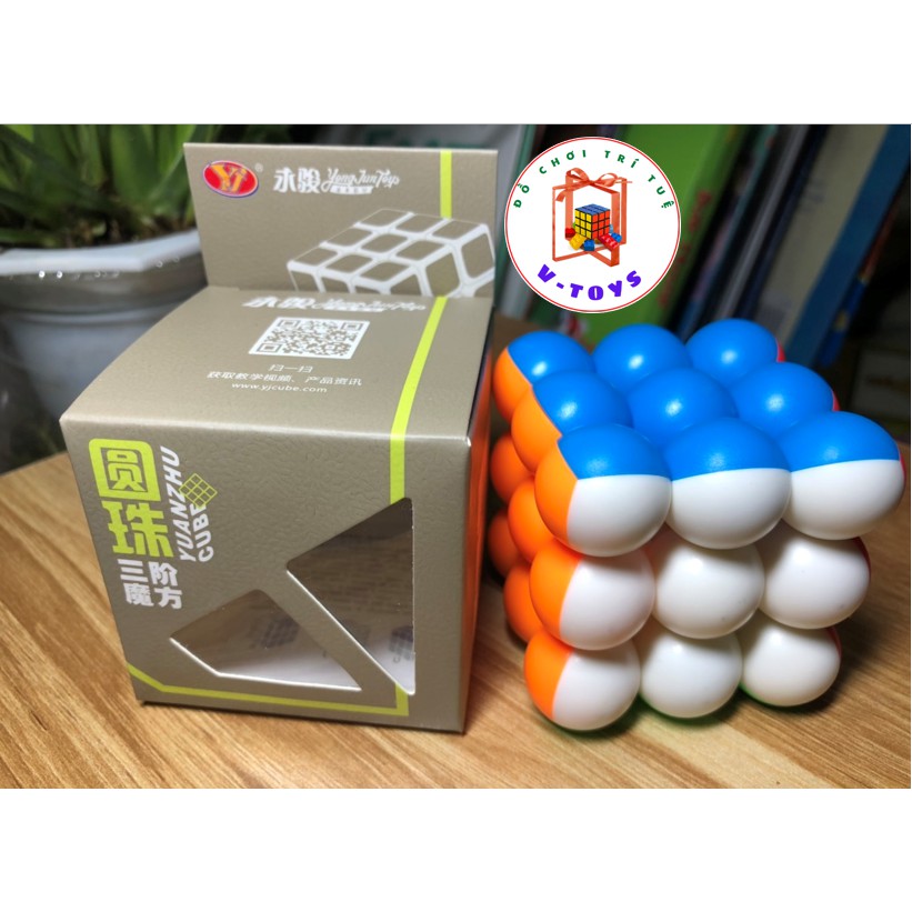 Yongjun Yuanzhu Cube Ball 3x3x3 Magic Cube Speed Stickerless Competition Cubes Khối Rubik