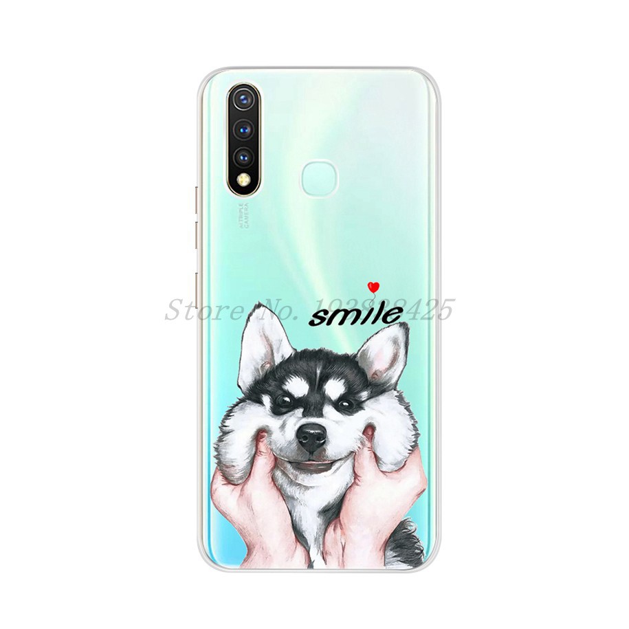 Phone Case Vivo Y19 1915 Soft Casing Cute Animal Cartoon Silicone Back Cover Vivo Y19 VIVOY19 6.53 inch Printed Cases