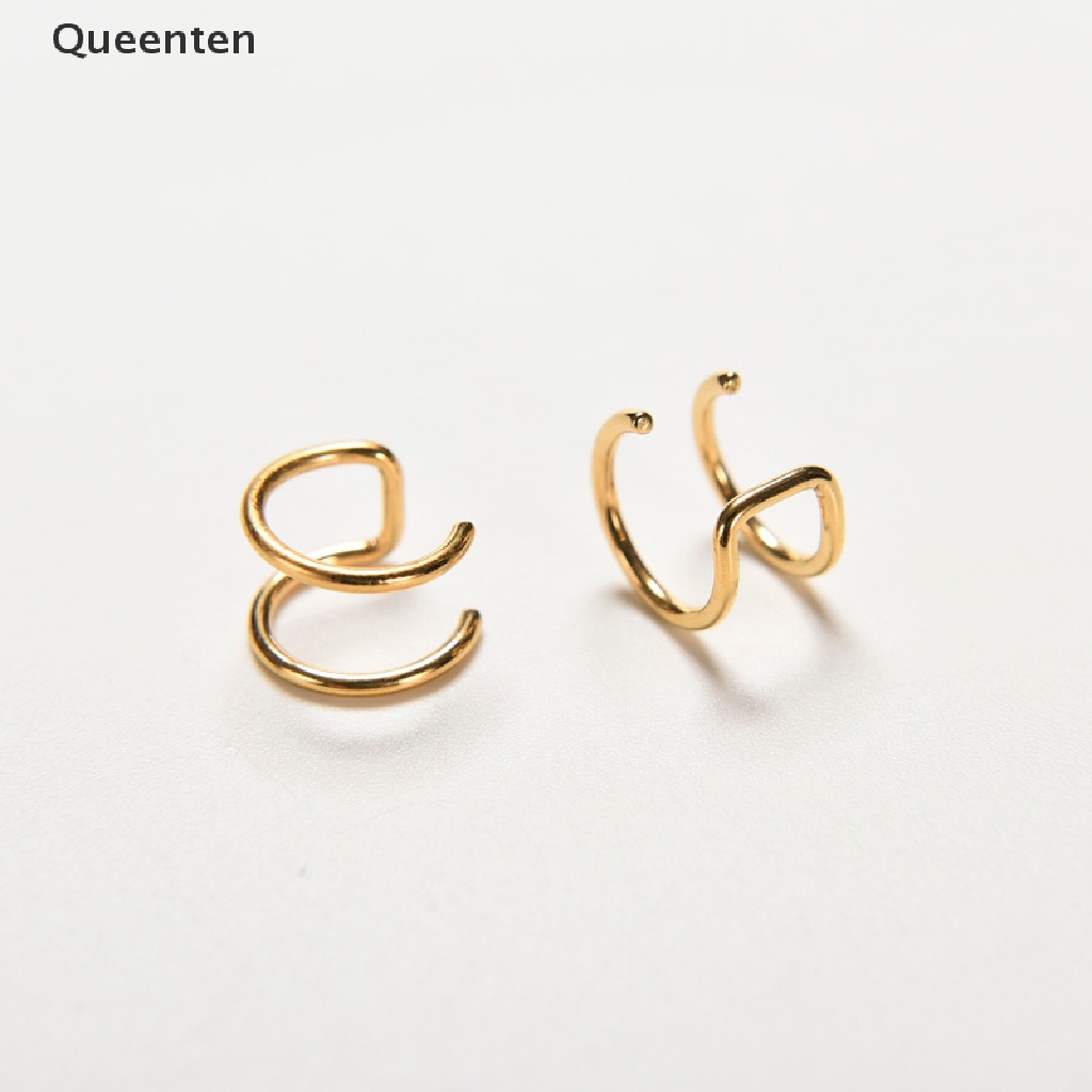 Khuyên kẹp vành tai không cần bấm lỗ thời trang cho nam và nữ