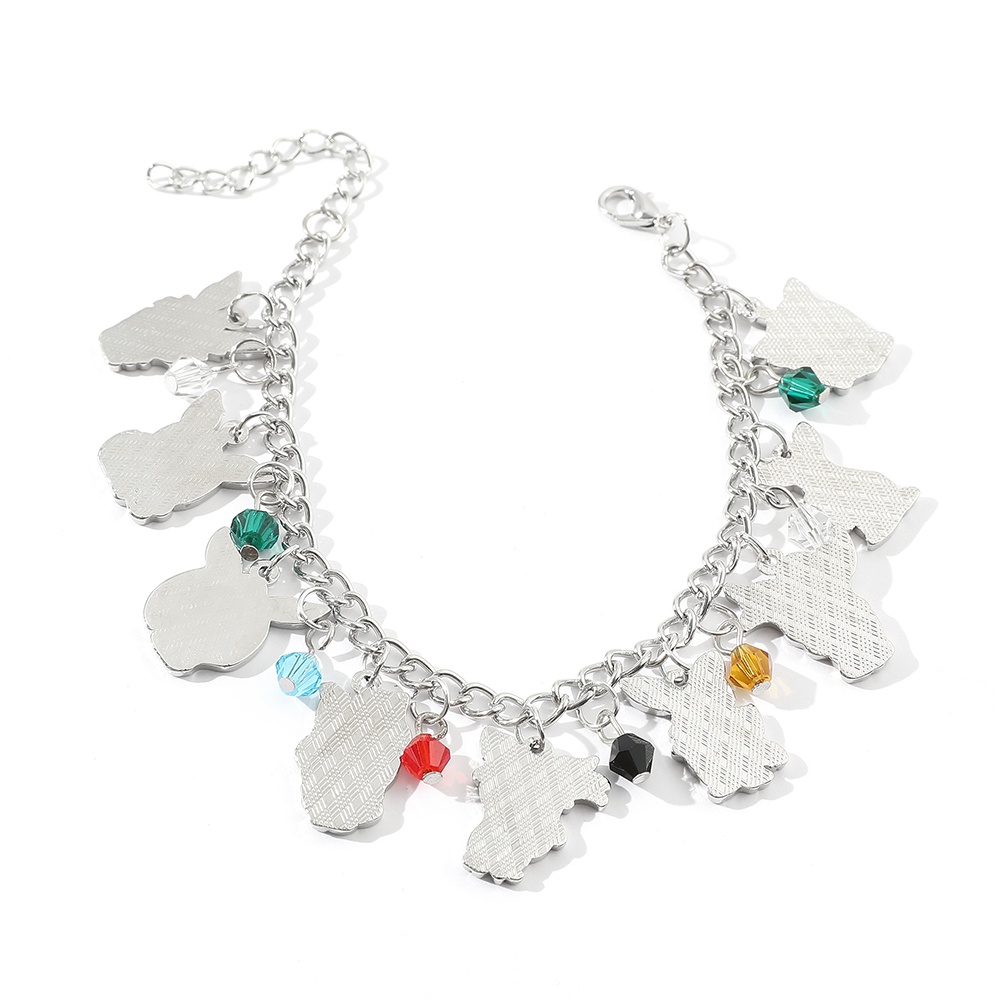 Vòng Tay Hợp Kim Thủ Công Nhiều Mặt Trang Trí Họa Tiết Hoạt Hình Pokemon Thời Trang Cho Nữ