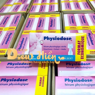 Nước Muối Sinh Lý Physiodose Pháp 40 ống