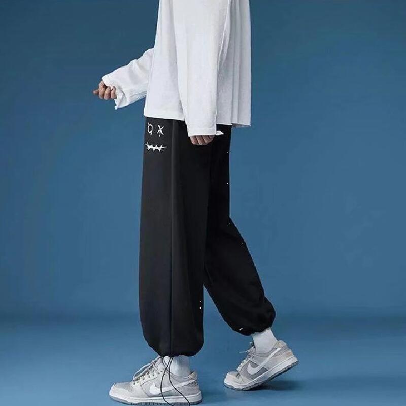 Quần harem ống rộng phong cách Hàn Quốc thoải mái cho nam cỡ M-5XL