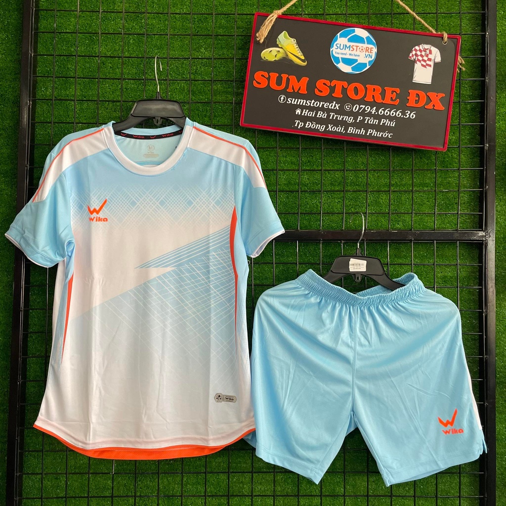 Áo Đá Banh Không Logo Cao Cấp, Đẹp, Mẫu Mới CP10 Wika (3 Màu) - Áo Bóng Đá 2022