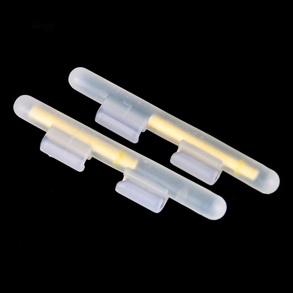 Bộ 2 đèn dạ quang gắn phao câu cá thích hợp đi câu đêm