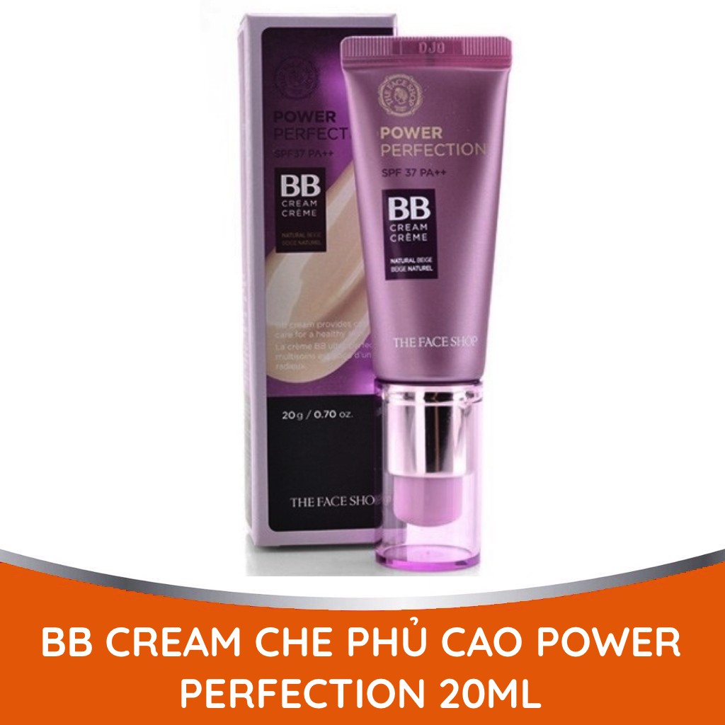 Kem Nền Trang Điểm Đa Năng Power Perfection Bb Cream SPF37 PA++ 20ml