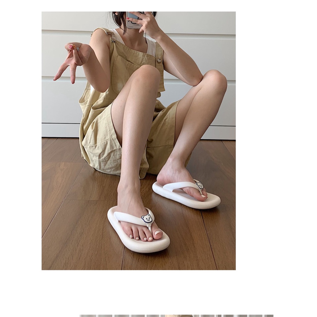 Dép Xỏ Ngón Chống Trượt Thời Trang Đi Biển Mùa Hè Cho Nữ