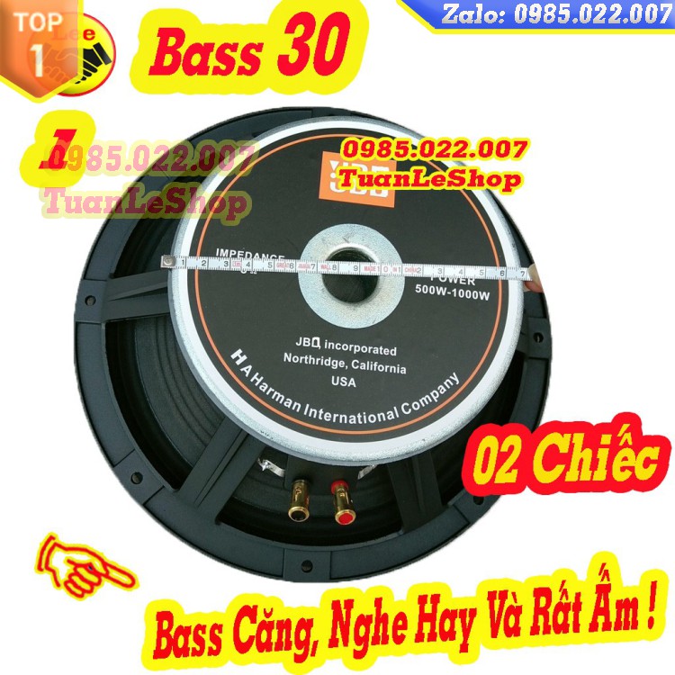 LOA 3 TẤC COI 65 J B L TỪ 170 GÂN VẢI - GIÁ 02 LOA BASS 30 J B L 1270