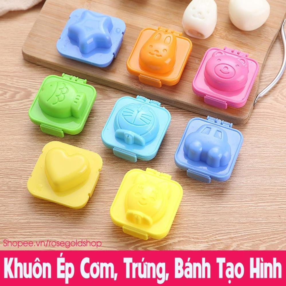 Khuôn Ép Cơm, Trứng, Bánh Tạo Hình Ngộ Nghĩnh Giúp Bé Thích Thú Khi Ăn (1 Chiếc) [Thanh Mai Shop]