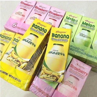 Lốc 6 hộp Sữa Chuối Banana Milk Binggrae Hàn Quốc 95k/lốc