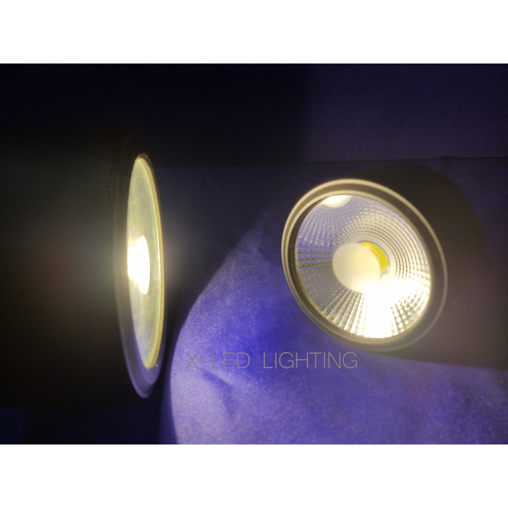 [X-LED] Đèn led ống bơ, ống lon, bơ lùn - 3 màu /1 màu