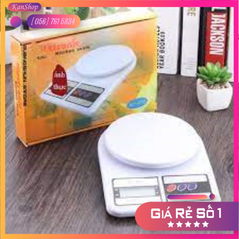 Cân Điện Tử Để Bàn 5KG, Cân Điện Tử Thực Phẩm Nhà Bếp Electronic Kitchen Scale B05