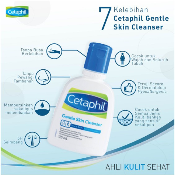 Cetaphil Gentle Skin Cleaner 125ml - Sữa rửa mặt loại bỏ chất nhờn, tẩy sạch bụi bẩn, dịu da, giữ ẩm, ngừa mụn - CN305 | BigBuy360 - bigbuy360.vn
