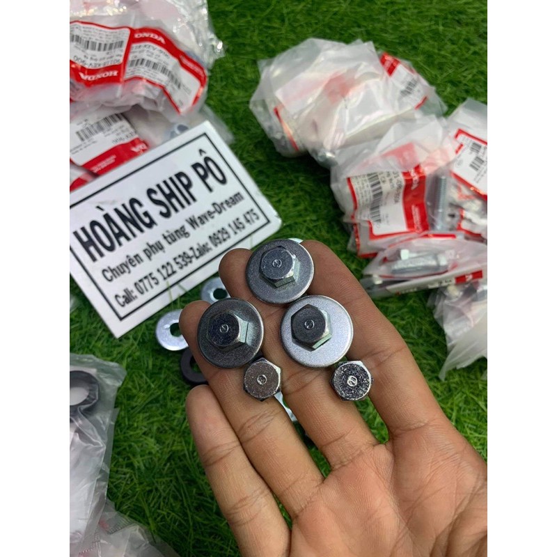 Ốc gác chân sau wave chính hãng zin