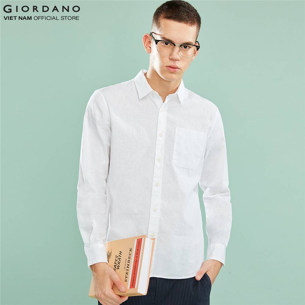 Áo Sơ Mi Linen Nam Giordano 01049201