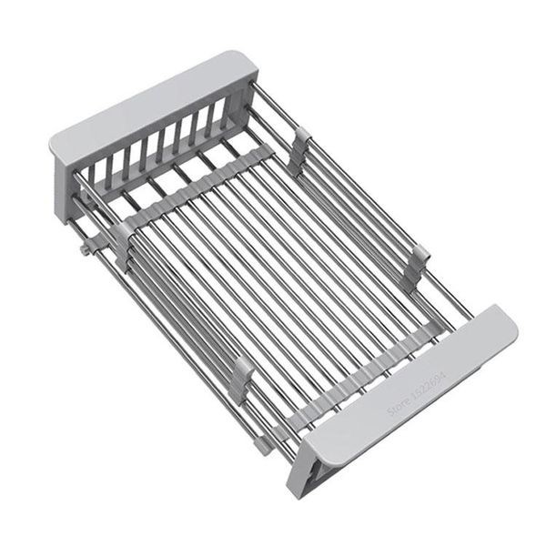 RỔ RÚT INOX CHỈNH KÍCH THƯỚC ĐẶT BỒN RỬA BÁT SIÊU TIỆN ÍCH